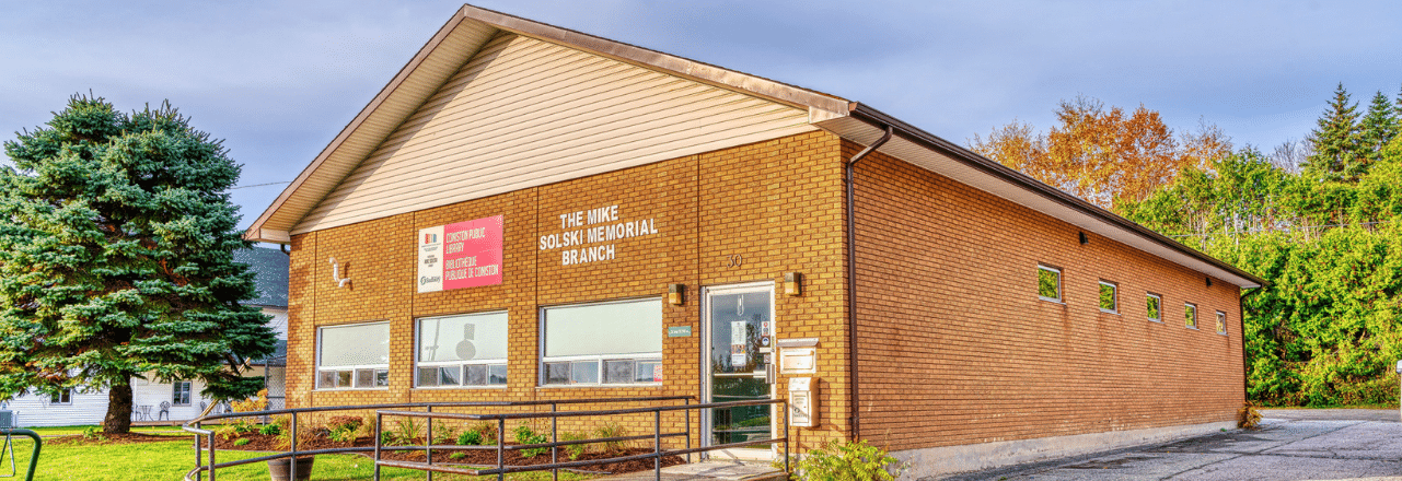 Coniston Public Library building