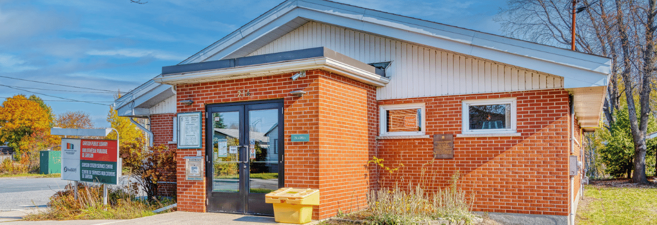 Garson Public Library and Citizen Service Centre building