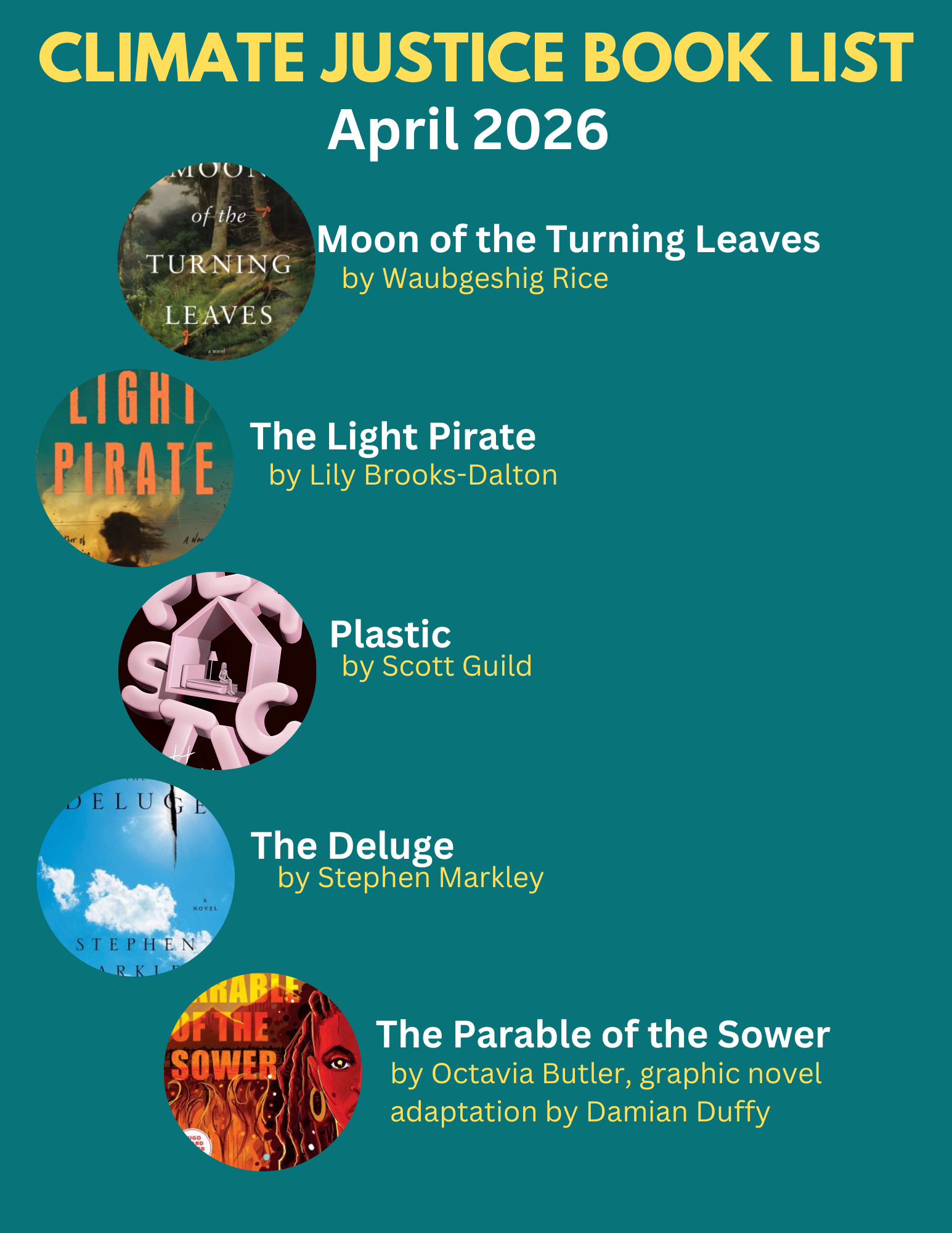 Couvertures de la liste des livres