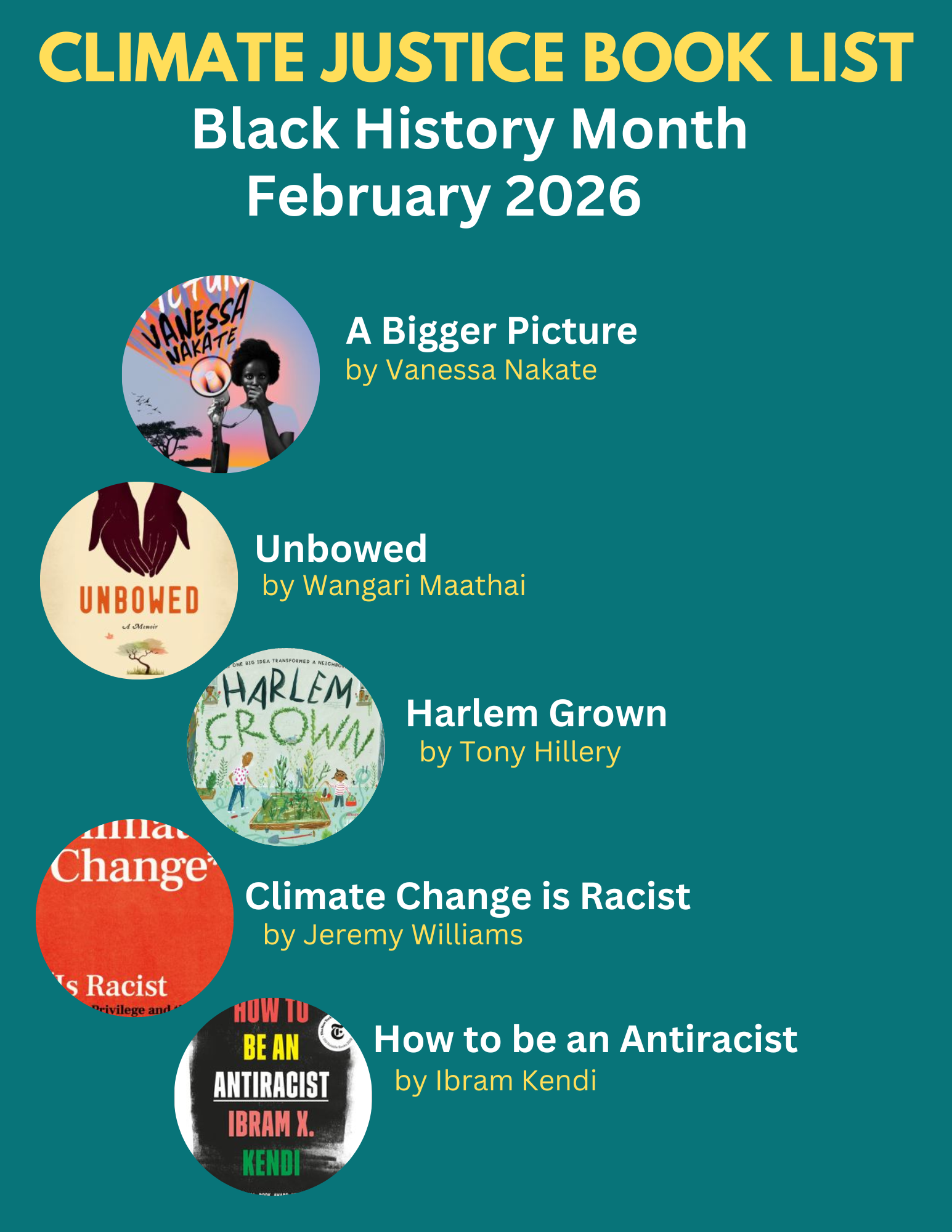 Couvertures de la liste des livres