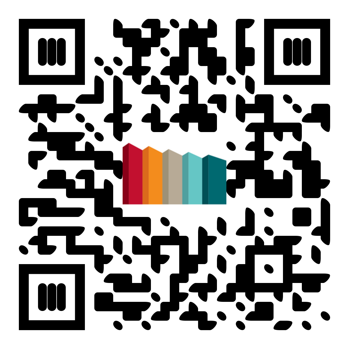 Code QR pour le site d'impression mobile