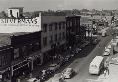 historical street view of elm street